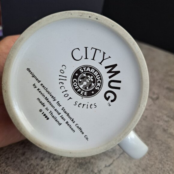 Starbucks United Kingdom 1999 City Mug Collector Series Phone Booth England - Picture 6 of 11